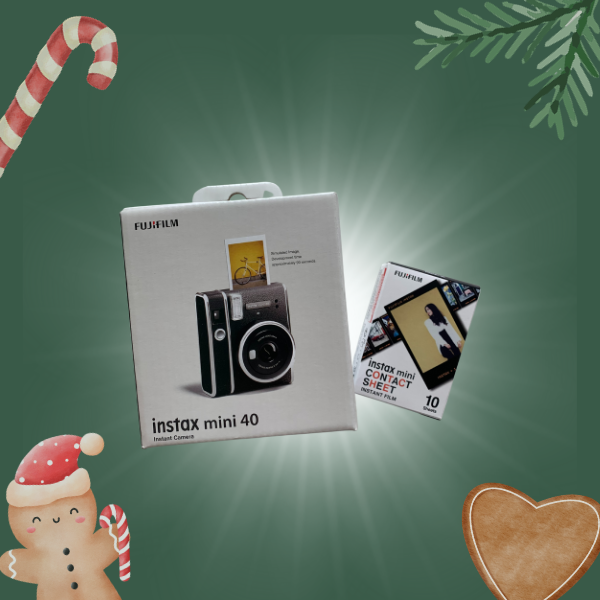 5 x instax Mini 40 Black 5 x instax Mini 40 Black